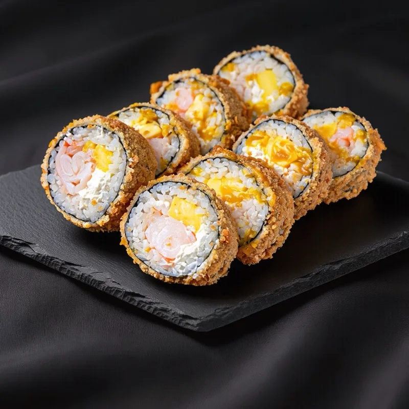 Tempura krewetka mango sushi Zlota Sakura Warszawa
